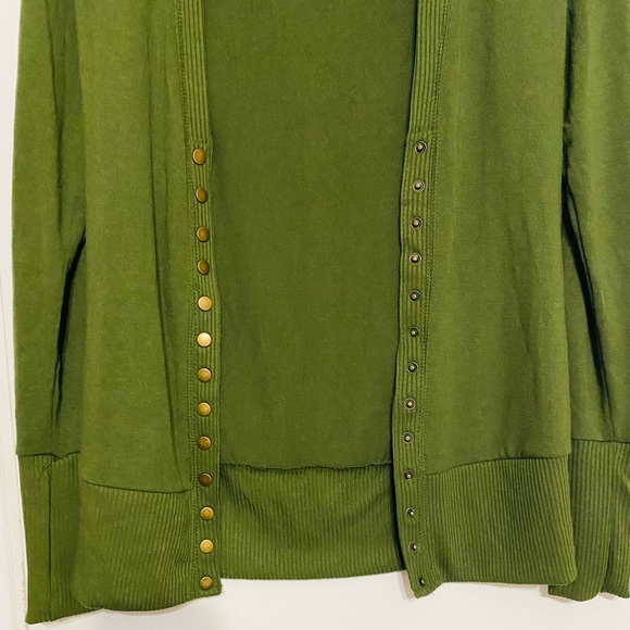 NWOT Zenana Snap Button Cardigan Small - Picture 2 of 5